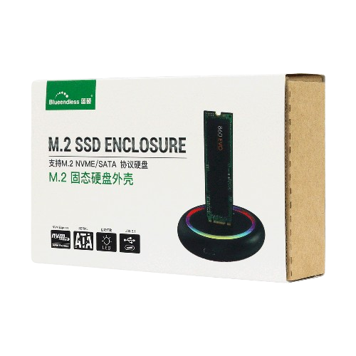 Lector Externo Dual SSD 10 Gbps