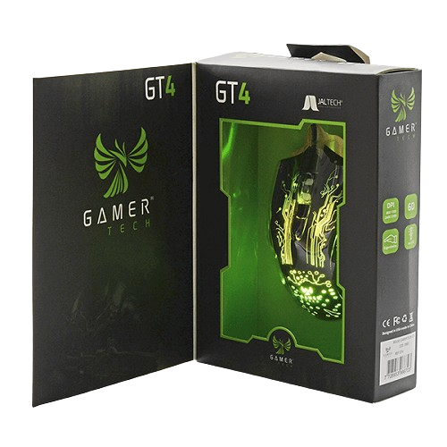 Mouse USB Gamer Tech GT4 RGB