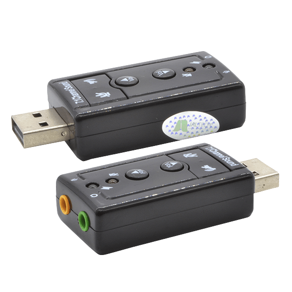 Tarjeta de sonido USB 7.1