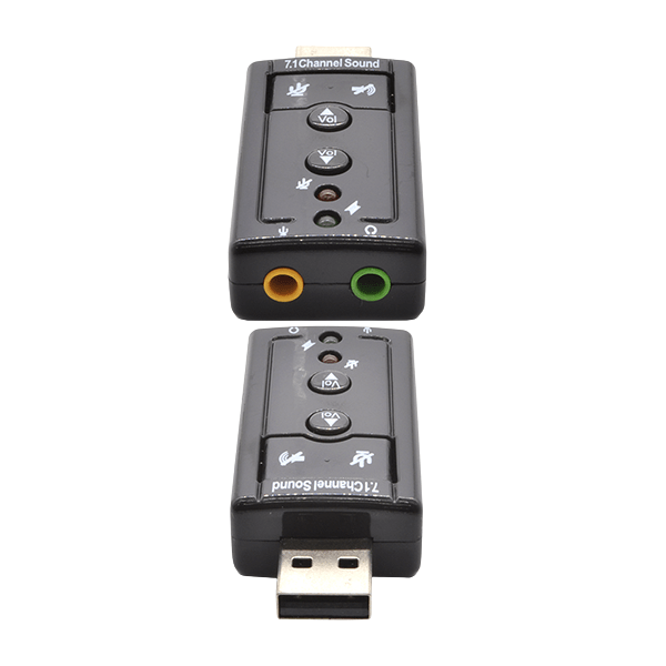 Tarjeta de sonido USB 7.1