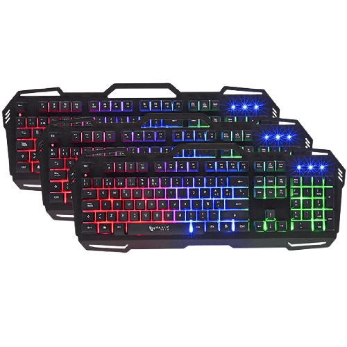 Teclado USB Gamer Tech RGB GT400T