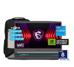 MSI Thin 15 B13UC + Morral